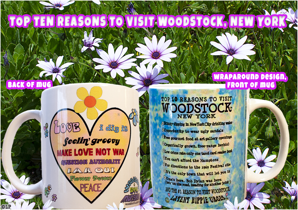 Top Ten Reasons to Visit Woodstock, New York Mug