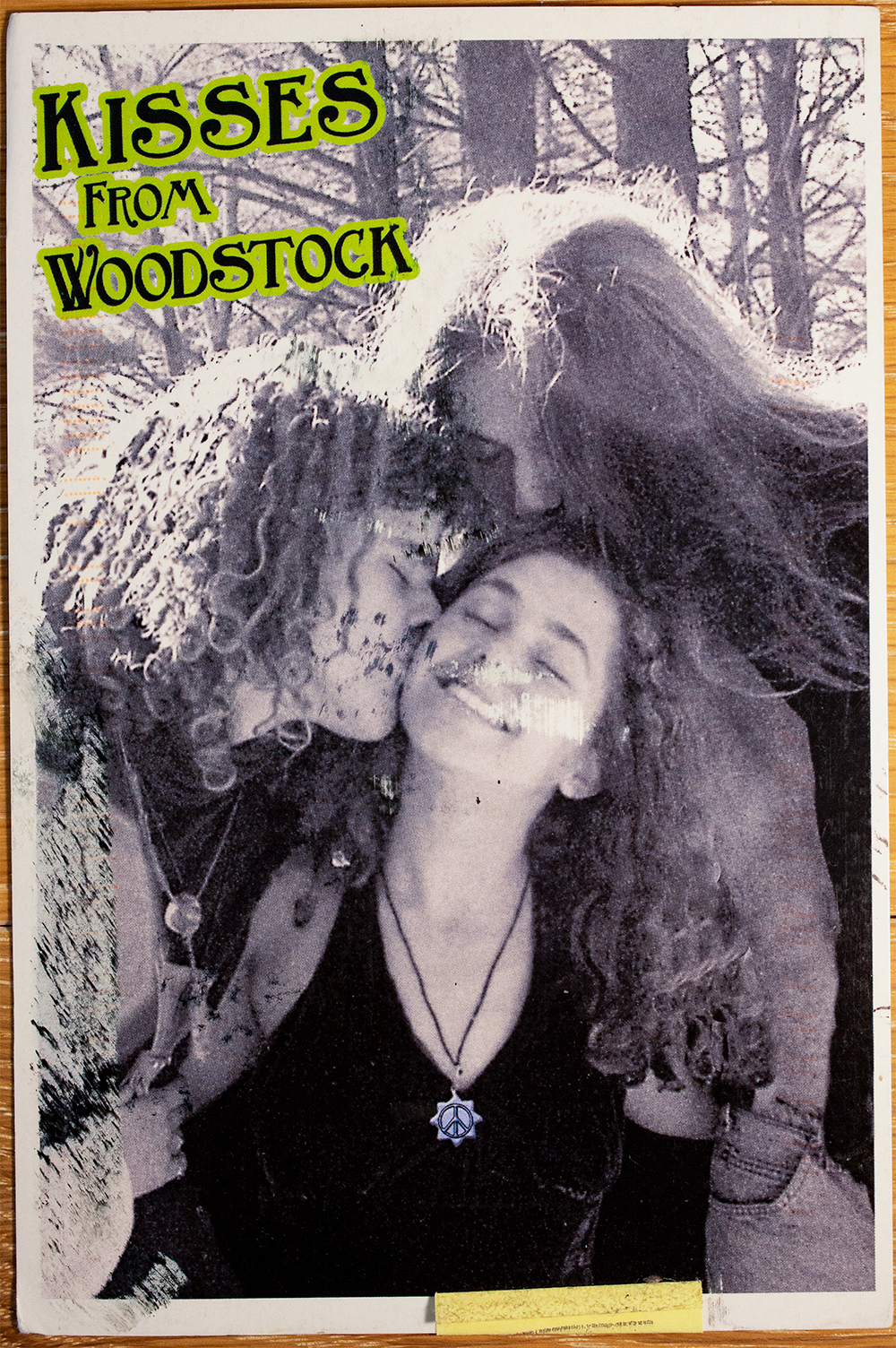 Lost & Found Woodstock postcard
